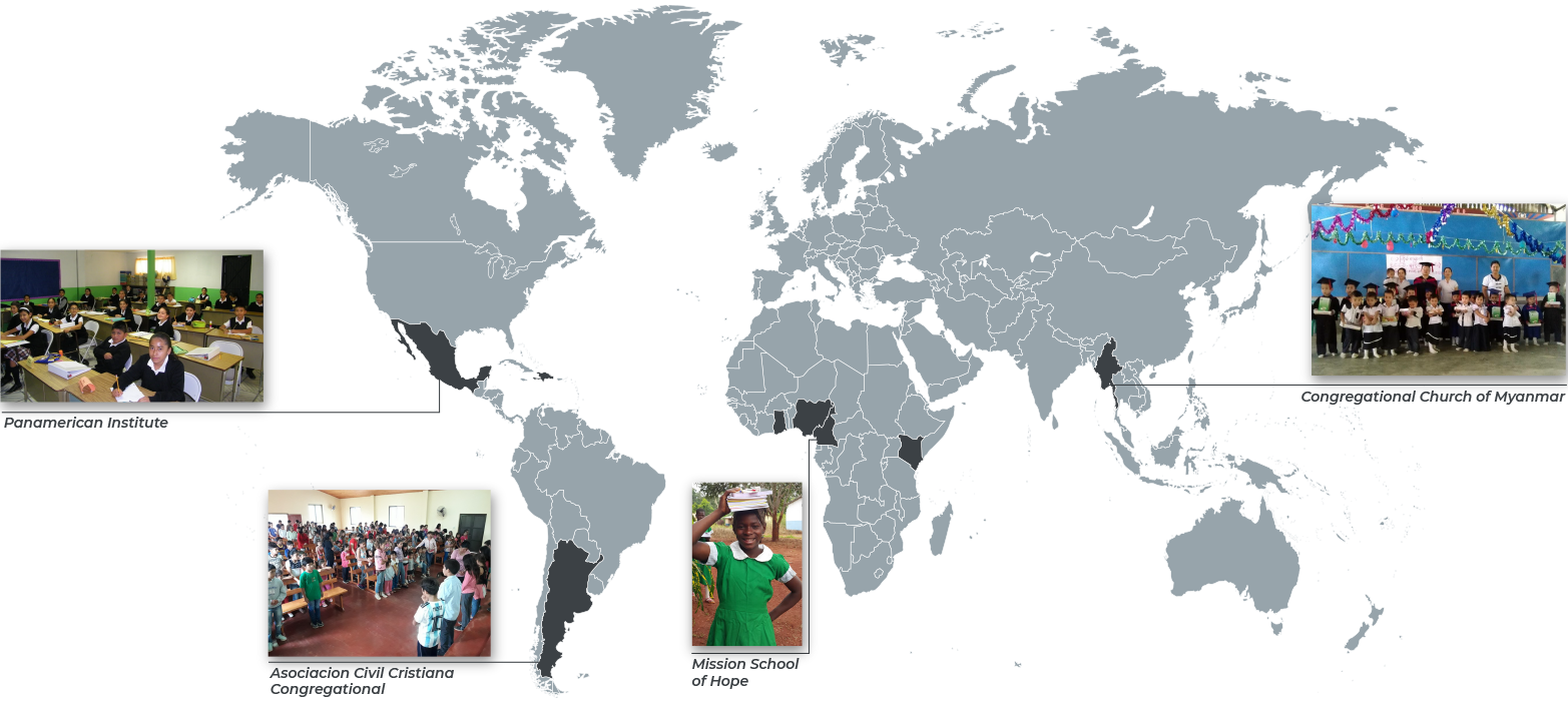 Mission Partners International Map
